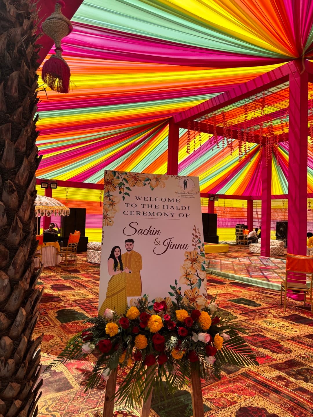 Palace Mandap Setup